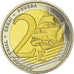 United Kingdom, Fantasy euro patterns, 2 Euro, 2002, Proof, MS(65-70)