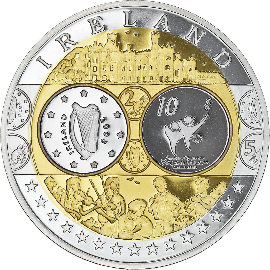 France, Medal, Irlande, Politics, Society, War, MS(65-70), Silver