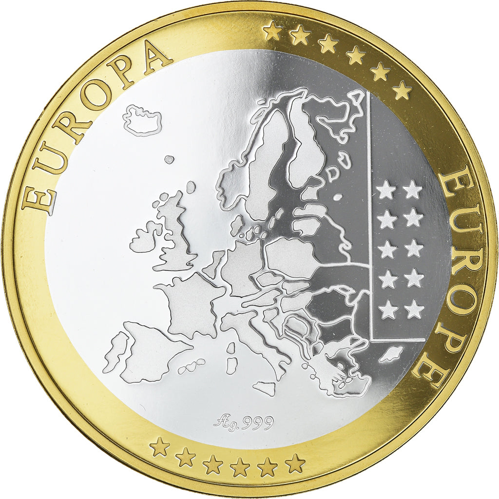 Portugal, Médaille, L'Europe, Politics, Society, War, FDC, Argent