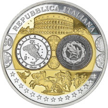 Italy, Medal, Conseil de l'Union Européenne, 2003, MS(64), Silver