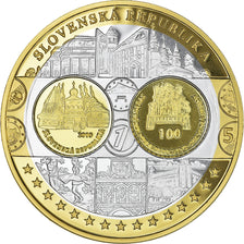 Slovakia, Medal, L'Europe, Politics, Society, War, MS(65-70), Silver