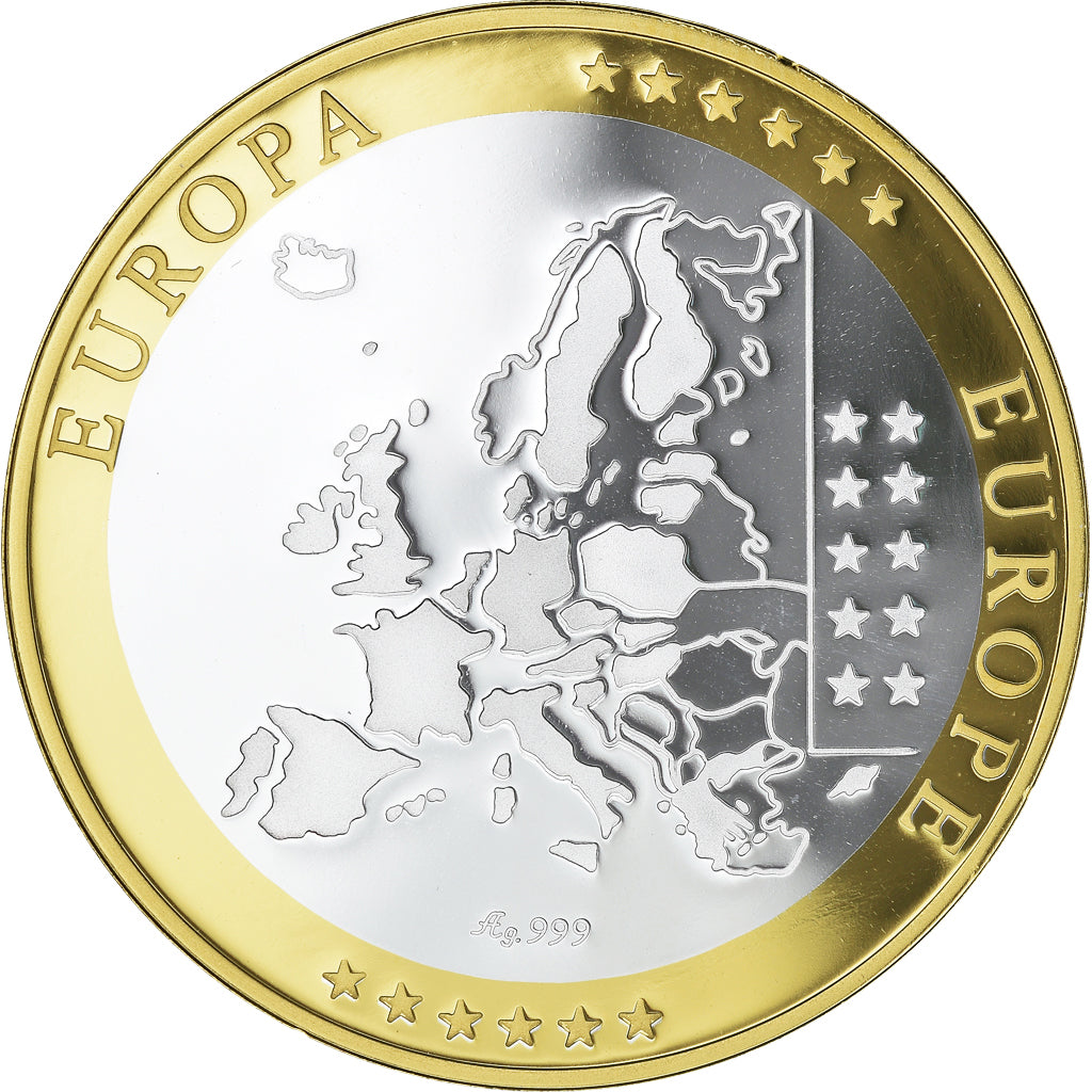 Slovakia, Medal, L'Europe, Politics, Society, War, MS(65-70), Silver