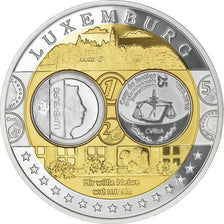 Luxembourg, Medal, Cour de Justice Européenne, 2002, MS(64), Silver