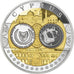 Chypre, Médaille, L'Europe, 2008, SPL+, Argent