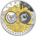 Cyprus, Medal, L'Europe, 2008, MS(64), Silver
