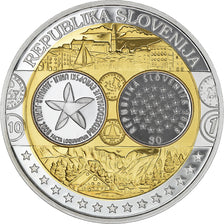 Slovénie, Médaille, L'Europe, SPL+, Argent