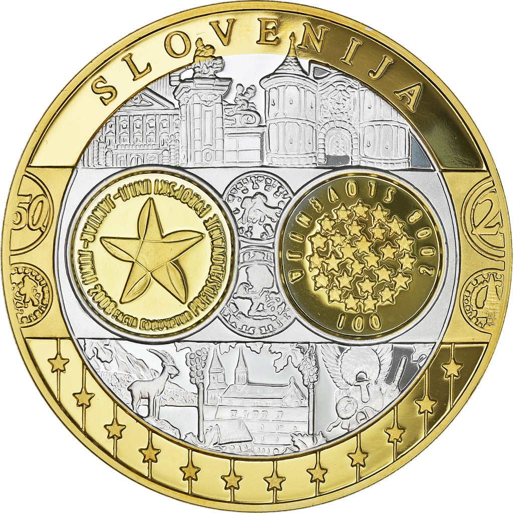 Eslovenia, medalla, L'Europe, 2008, SC+, Plata