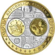 Italy, Medal, L'Europe, L'Italie, MS(64), Silver