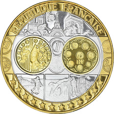 France, Medal, Europa, République Française, MS(64), Silver