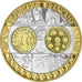 France, Medal, Europa, République Française, MS(64), Silver