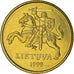 Coin, Lithuania, 20 Centu, 1999, MS(60-62), Nickel-brass, KM:107