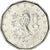 Monnaie, République Tchèque, 2 Koruny, 2002, SUP+, Nickel plaqué acier, KM:9