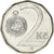 Monnaie, République Tchèque, 2 Koruny, 2002, SUP+, Nickel plaqué acier, KM:9