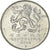 Monnaie, République Tchèque, 5 Korun, 2002, SUP+, Nickel plaqué acier, KM:8