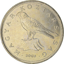 Coin, Hungary, 50 Forint, 2003, Budapest, MS(60-62), Copper-nickel, KM:697