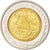 Münze, Mexiko, Peso, 2001, Mexico City, UNZ, Bi-Metallic, KM:603