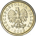 Coin, Poland, 10 Groszy, 2003, Warsaw, MS(63), Copper-nickel, KM:279