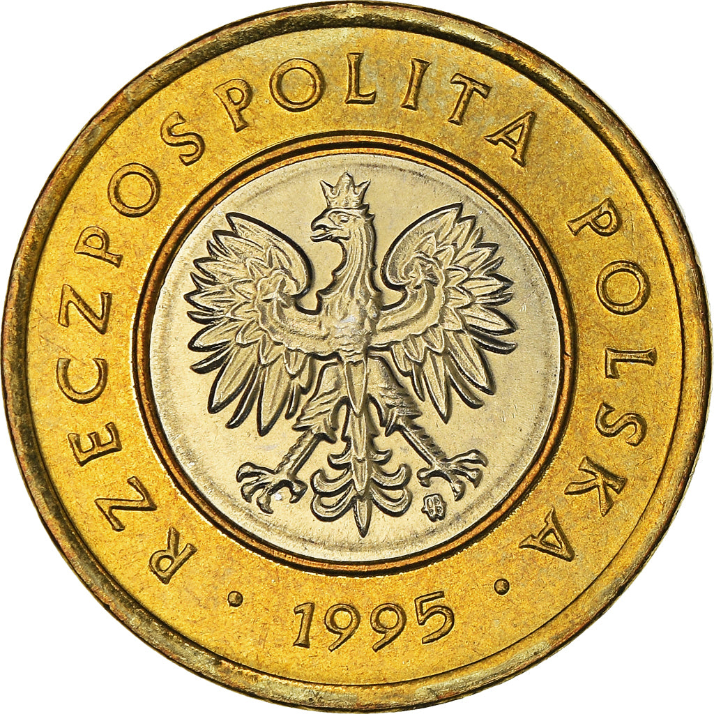 Monnaie, Pologne, 2 Zlote, 1995, Warsaw, SPL, Bimétallique, KM:283