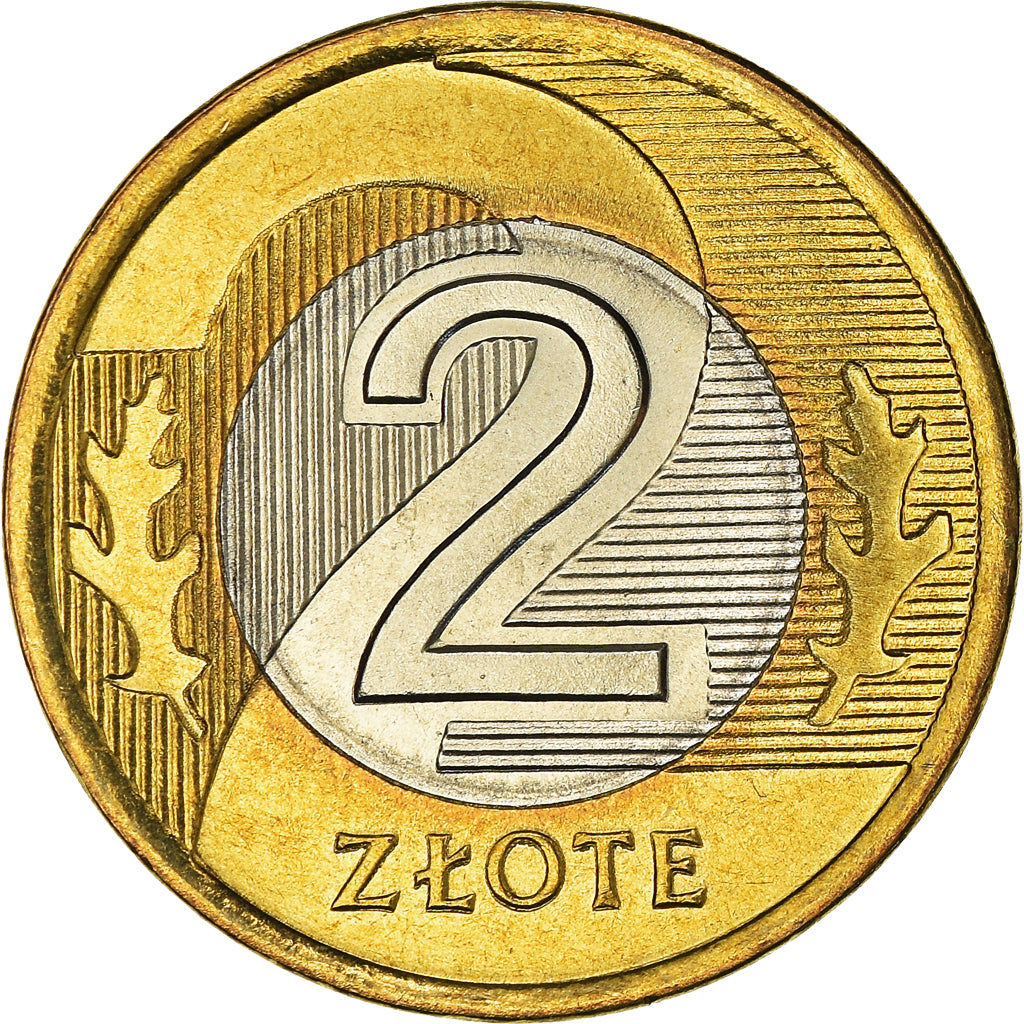 Monnaie, Pologne, 2 Zlote, 1995, Warsaw, SPL, Bimétallique, KM:283