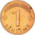 Moneda, Letonia, Santims, 2003, Vantaa, SC, Cobre recubierto de acero, KM:15