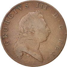 BERMUDA, Penny, 1793, KM #5, VF(20-25), Copper, 12.79