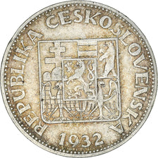 Moneta, Cecoslovacchia, 10 Korun, 1932, BB, Argento, KM:15