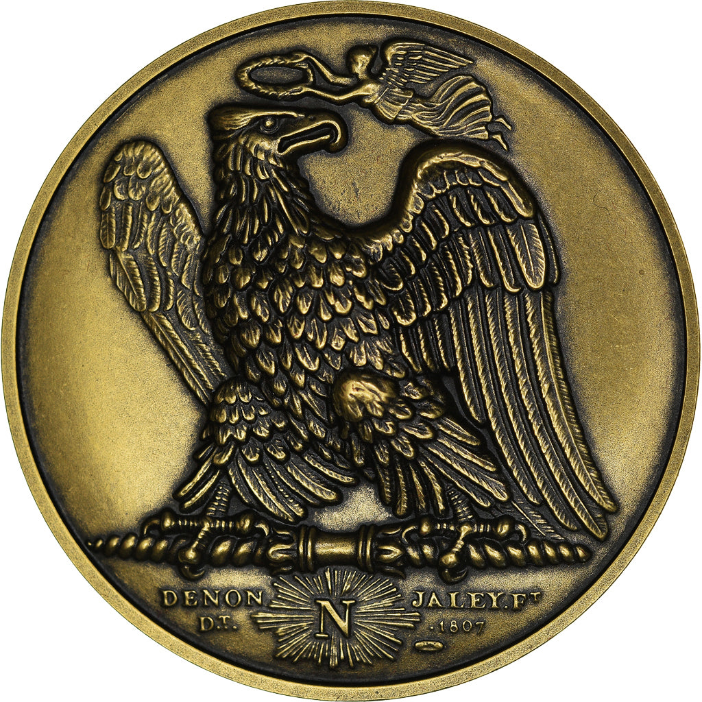 France, Medal, Napoléon Empereur et Roi, Brenet, Restrike, MS(65-70), Bronze