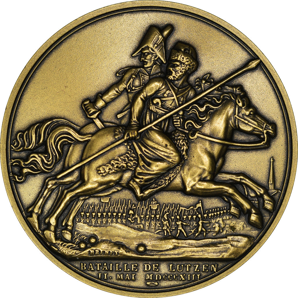 Frankreich, Medaille, Napoléon Ier, Bataille de Lutzen, Brenet, Restrike, STGL