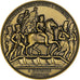 France, Medal, Napoléon Ier, l'Empereur passe le Rhin à Mayence, Denon