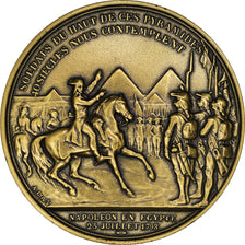 France, Medal, Napoléon Ier en Egypte, Denon, MS(64), Bronze