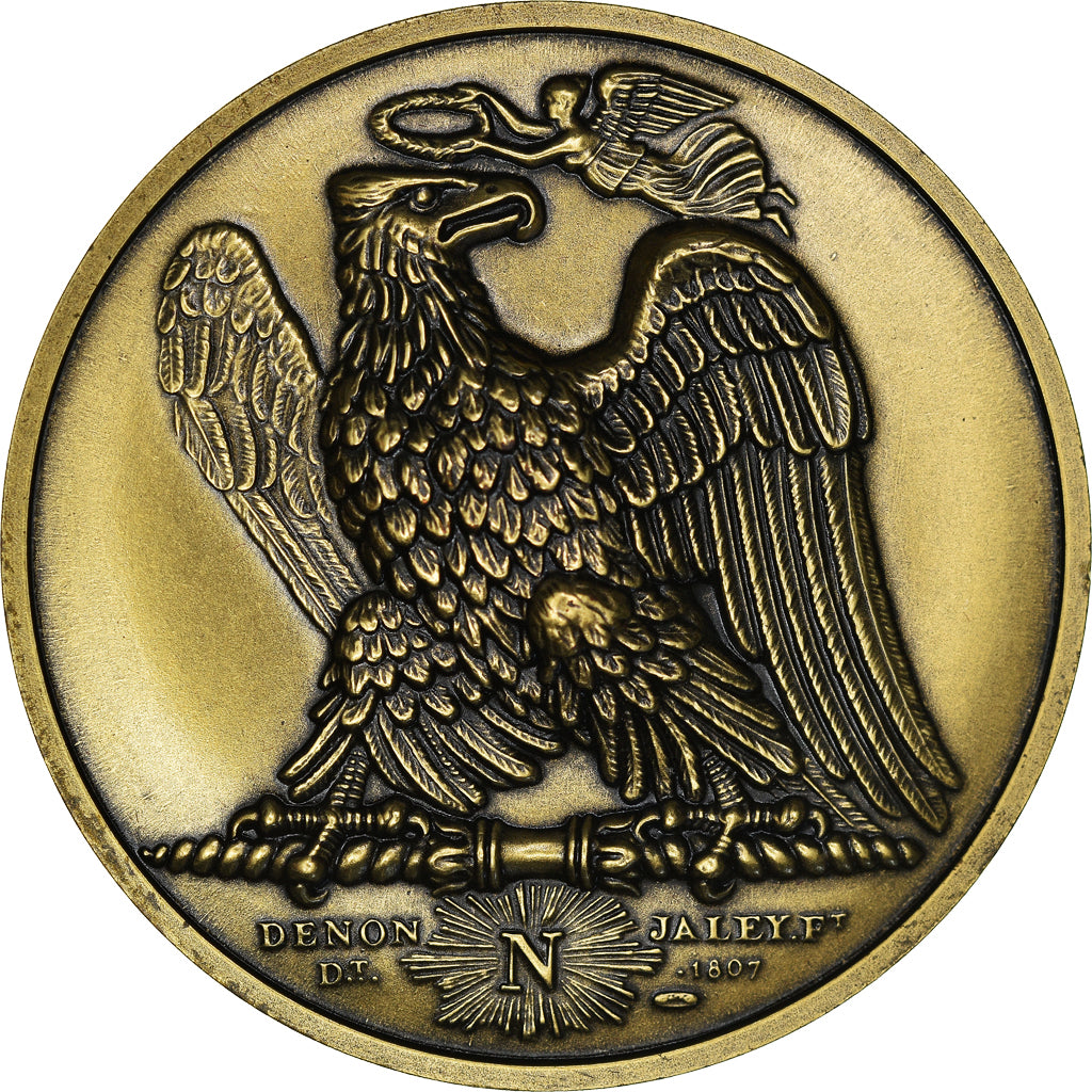 França, Medal, Napoléon Ier, Bataille d'Austerlitz, Denon, Nova cunhagem
