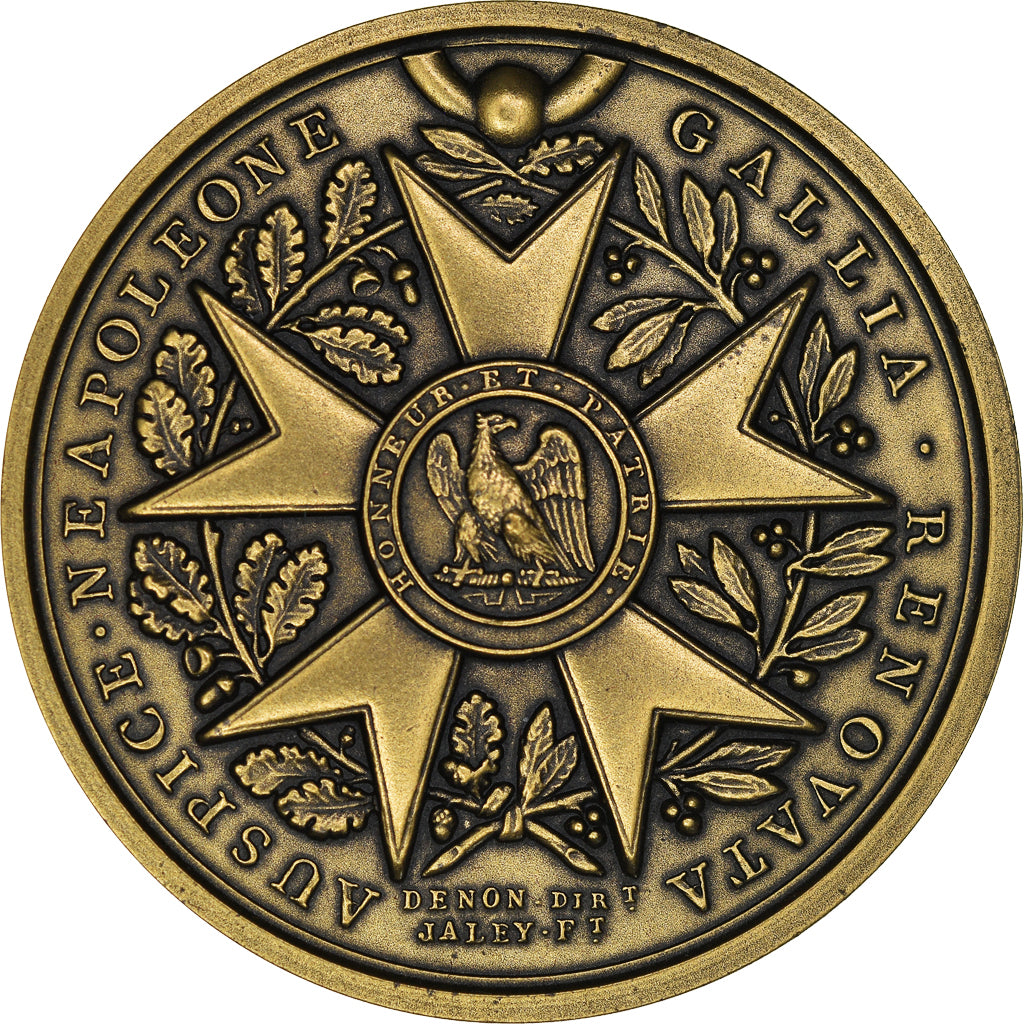 France, Medal, Napoléon Ier, Légion d'Honneur, Denon, Restrike, MS(64), Bronze