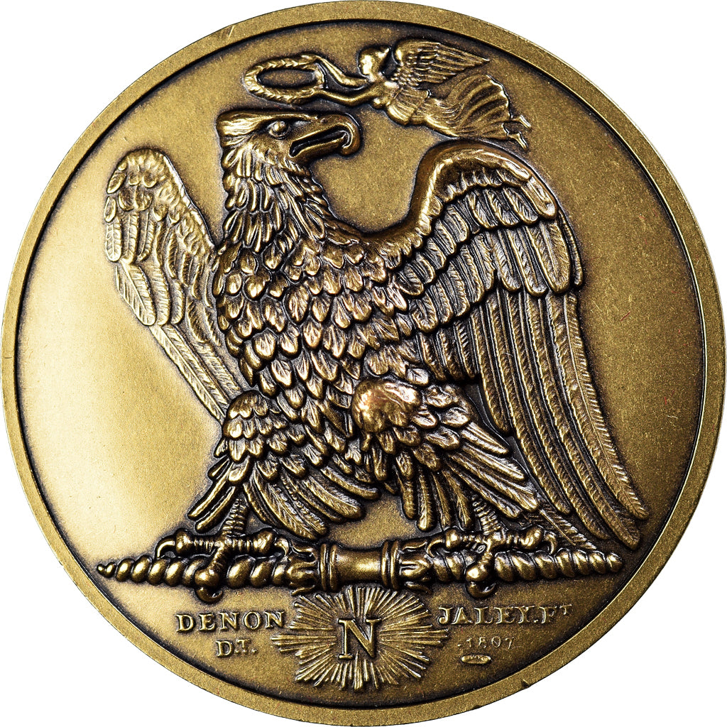 França, Medal, Napoléon Ier, Confiance et Force, Denon, MS(64), Bronze