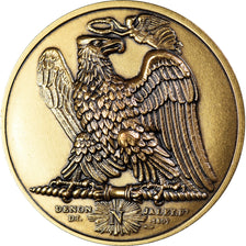 France, Medal, Napoléon Ier, Bataille d'Iena, Denon / Andrieu, MS(64), Bronze
