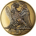 França, Medal, Napoléon Ier, Traité de Campo-Formio, Denon, MS(64), Bronze