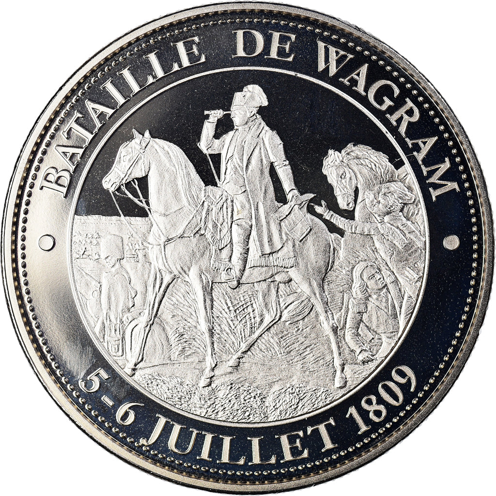 France, Medal, Napoléon Ier, Bataille de Wagram (1809), History, MS(64)
