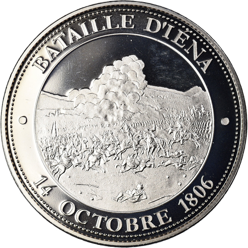 France, Médaille, Napoléon Ier, Bataille d'Iéna (1806), FDC, Cupro-nickel