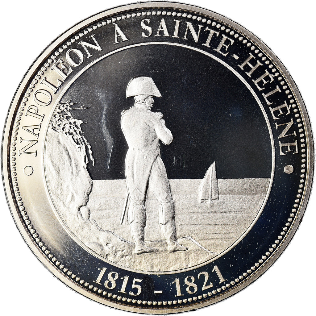 France, Medal, Napoléon Bonaparte, Napoléon à Sainte-Hélène, MS(65-70)