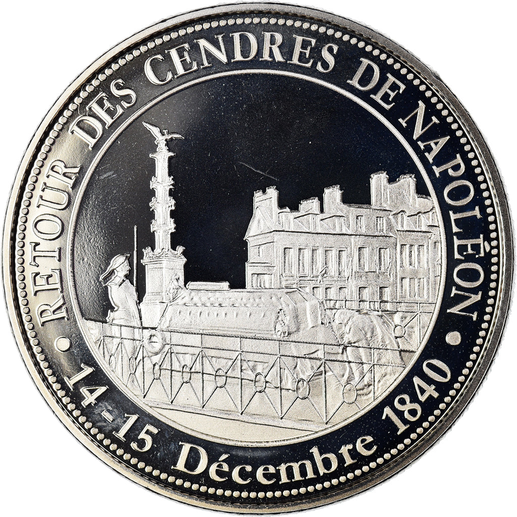 France, Medal, Retour des Cendres de Napoléon Ier aux Invalides, History