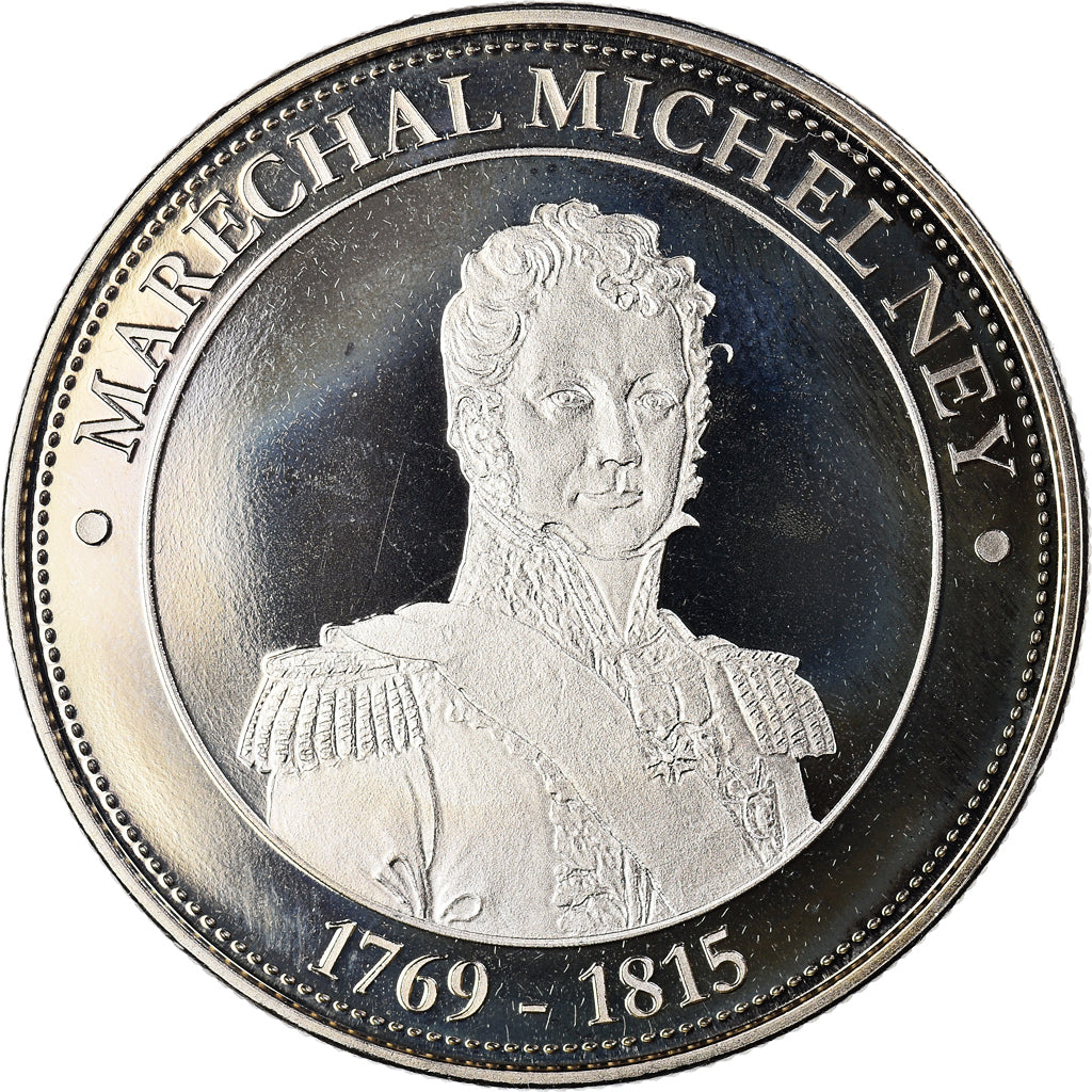 France, Medal, Napoléon Ier, Le Maréchal Ney, MS(65-70), Copper-nickel