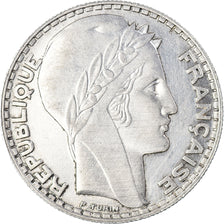 Coin, France, Turin, 20 Francs, 1933, Paris, Rameaux longs, AU(50-53), Silver