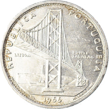 Coin, Portugal, 20 Escudos, 1966, Lisbon, AU(55-58), Silver, KM:592