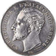 Coin, Bulgaria, Ferdinand I, 5 Leva, 1894, Kormoczbanya, Hungary, AU(55-58)