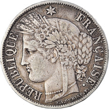 Moneta, Francja, Cérès, 5 Francs, 1851, Paris, EF(40-45), Srebro, KM:761.1