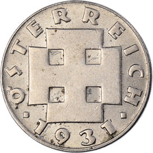 Coin, Austria, 5 Groschen, 1931, AU(50-53), Copper-nickel, KM:2846