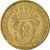 Moneda, Dinamarca, Christian X, 2 Kroner, 1926, Copenhagen, MBC, Aluminio -