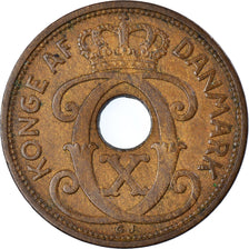 Coin, Denmark, Christian X, 5 Öre, 1939, Copenhagen, EF(40-45), Bronze