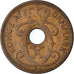 Coin, Denmark, Christian X, 5 Öre, 1939, Copenhagen, EF(40-45), Bronze