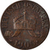 Coin, GERMAN EAST AFRICA, Wihelm II, Heller, 1905, Hambourg, EF(40-45), Bronze