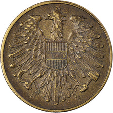 Coin, Austria, 20 Groschen, 1954, VF(30-35), Aluminum-Bronze, KM:2877